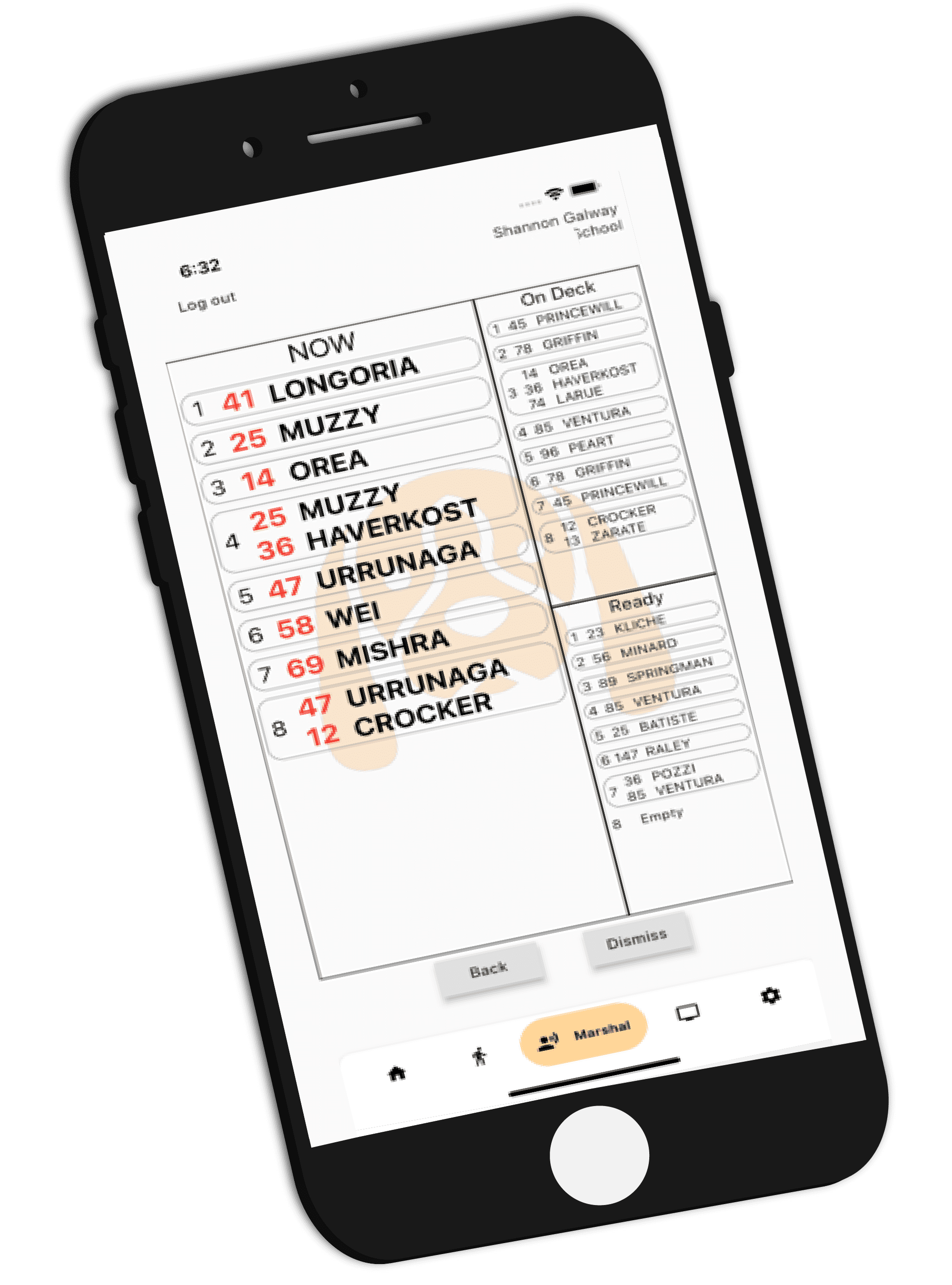 Car Rider Dismissal App for Schools Carline Hound