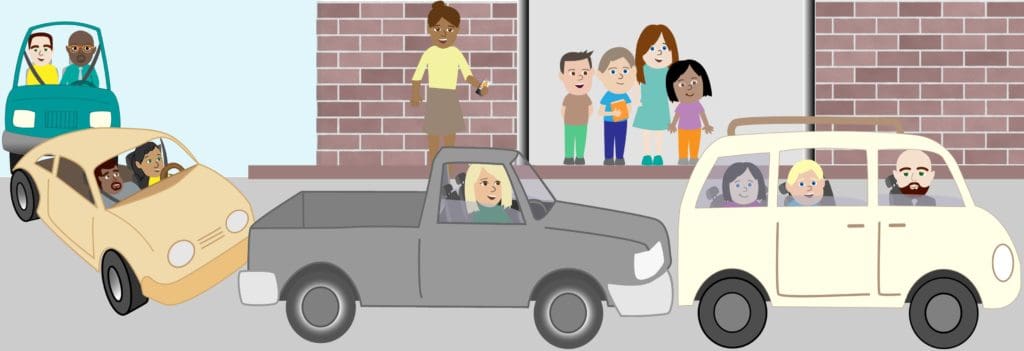Carline Hound car rider app organized